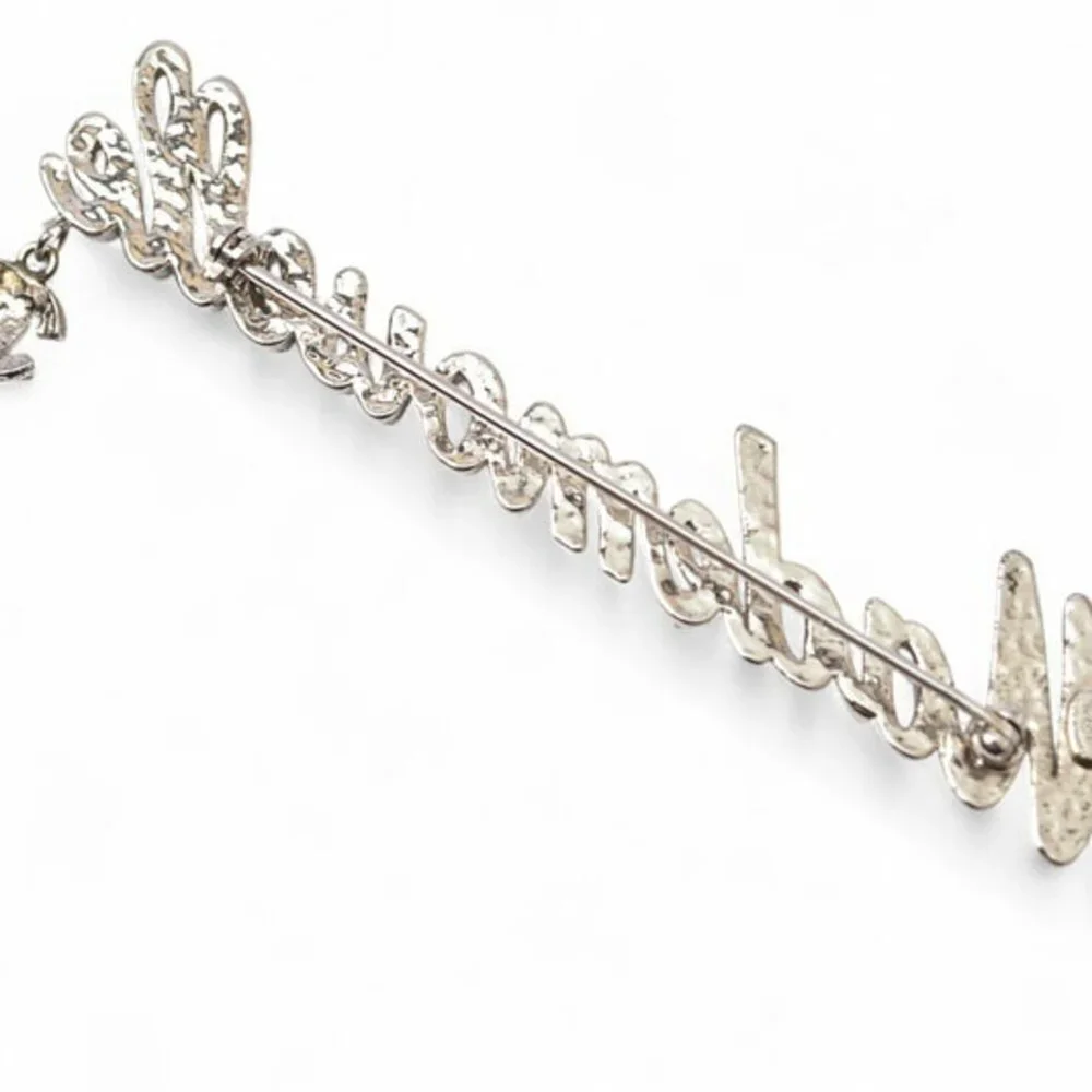 CHANEL Authentic Pink Brooch